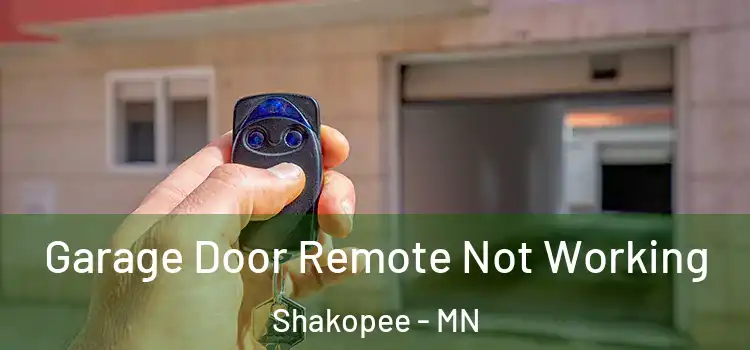  Garage Door Remote Not Working Shakopee - MN